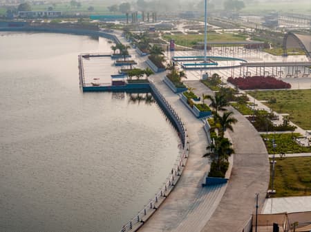 Atal Sarovar at Rajkot Smart City
